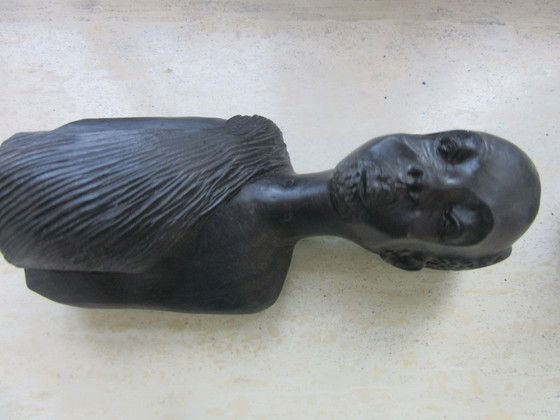 Image 1 of Statuette africane in legno intagliato, maschili e femminili, vintage