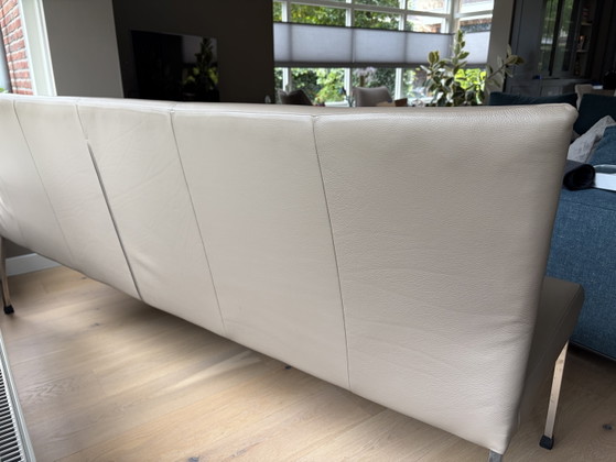 Movani Granada Essbank 200 cm - Echtleder – Bänke, Leather, Metal (photo 5 of 6)