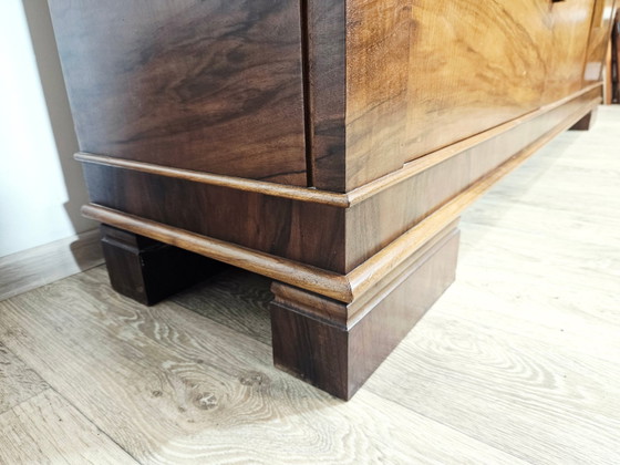 Set da Ufficio Direzionale Art Déco in Noce, anni '30, Set di 2 – Scrivanie, Wood, Art Deco (photo 5 of 33)