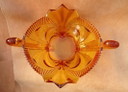 Art Deco bowl, original art nouveau, glass bowl, fruit bowl