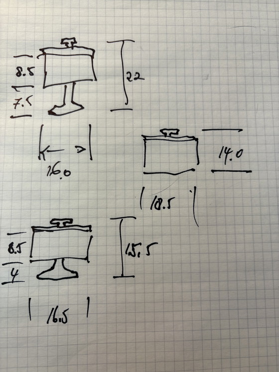 Image 1 of Drie Glazen Potten