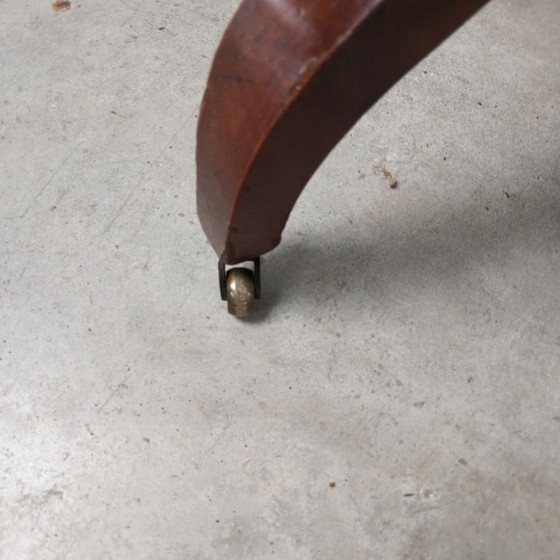 Image 1 of Antique mahogany sewing/dressing table from the late 19th century