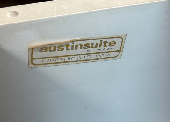 Image 1 of Mid-Century Retro Vintage Teak Chest of Drawers by Austinsuite 1960  Compact Design • Danish Influence • Stylish Storage  A love