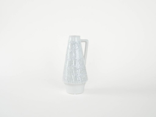 Vaso in ceramica Fat Lava, design tedesco, anni '60, produttore: Scheurich