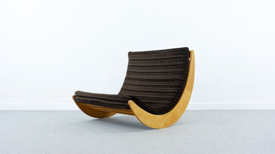 Image 1 of SEDIA A DONDOLO TANDEM RELAXER 2 PER 2 DI VERNER PANTON PER ROSENTHAL