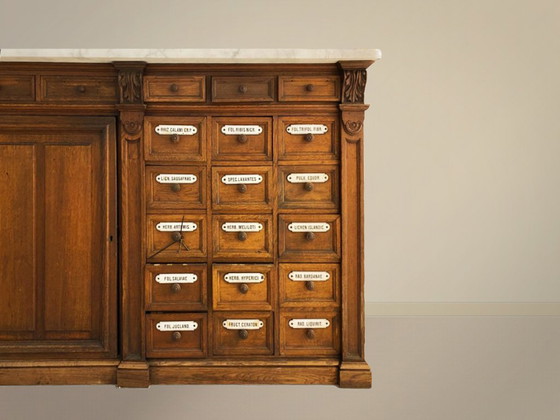Rare Apothecary Cabinet – Storage cabinet, Wood (photo 12 of 14)