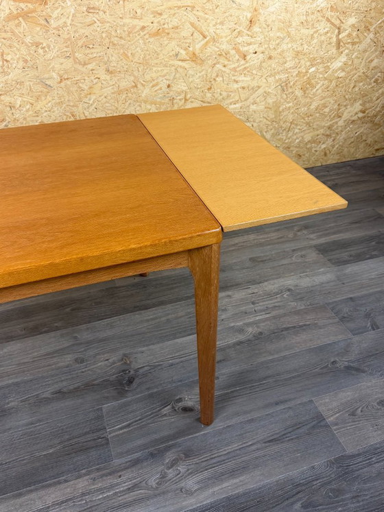 60s 70s Oak Dining Table Danish Modern Design Denmark – Wood (photo 20 of 21)