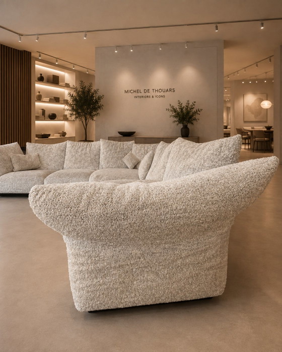 Edra “Standard” Modular Sofa 5 Elements 4 Cushions T 8123 LP 36K – Modulaire banken, Textile (photo 3 of 10)
