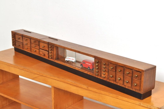 Vetrina da Banco Antica in Rovere, Anni '10 – Vetrine, Wood, Vintage (photo 6 of 16)