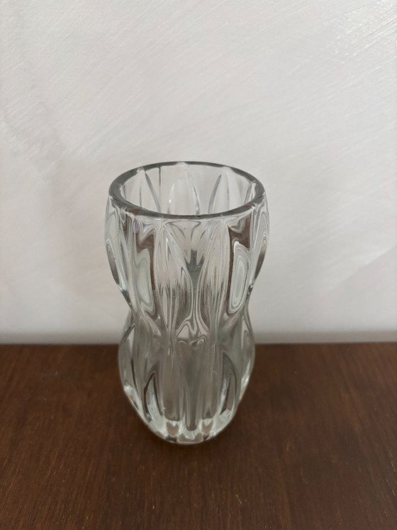 Image 1 of Vintage SKLO Union vase by Jan Schmidt in glass