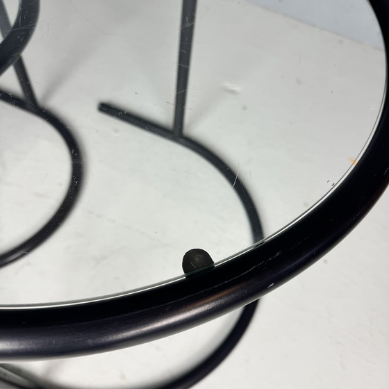 Image 1 of Set van 2 buisframe bijzettafels - postmoderne