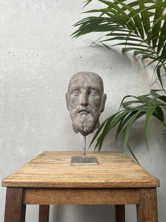 Image 1 of Escultura de terracota - cabeza