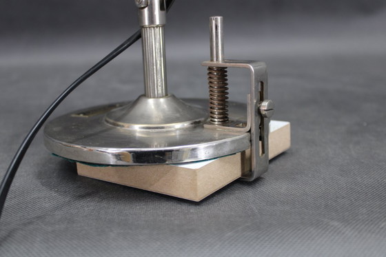 Image 1 of  1930 Verchroomde Tafellamp van Profundus, Oostenrijk