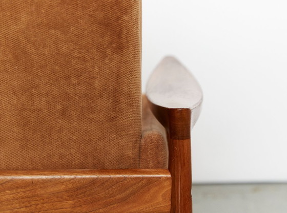 Image 1 of Ib Kofod Larsen "Djursholm" stoel voor Olof Perssons Fåtöljindustri (OPE)