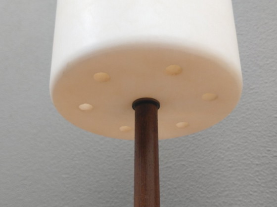 Image 1 of 2 x table lamp with Alabaster shade