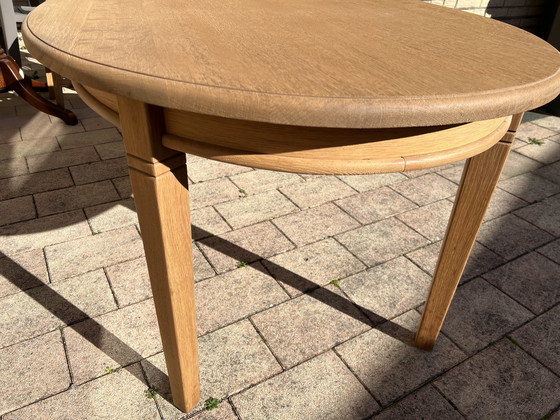 Image 1 of Geloogd eiken tafel