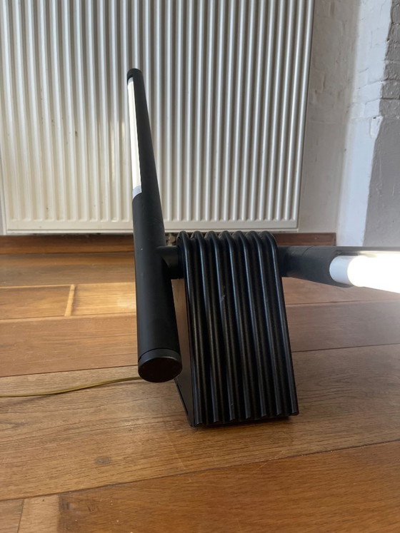 Sistema Flu floor lamp / Rodolfo Bonetto for Luci Italia, early 1980s – Luci Milano, Floor lights, Plastic (photo 5 of 12)