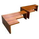 Vintage Coffee Table - Trapezium Leolux - Set of 2
