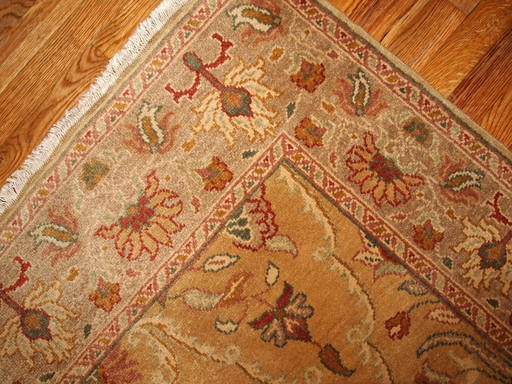 Handmade vintage Turkish Sivas rug 4' x 6' (122cm x 183cm) 1980s - 1B425