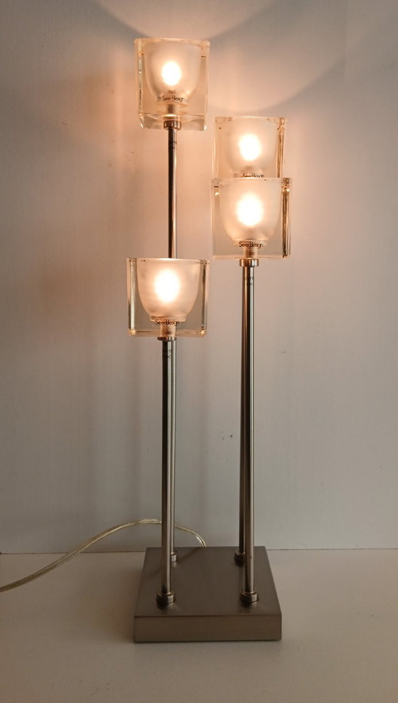 Image 1 of Lampe design - SeedDesign - ByWhatts - RVS - Glas
