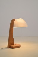 Rara lampada da tavolo antroposofica di Rudolf Dörfler, anni '60