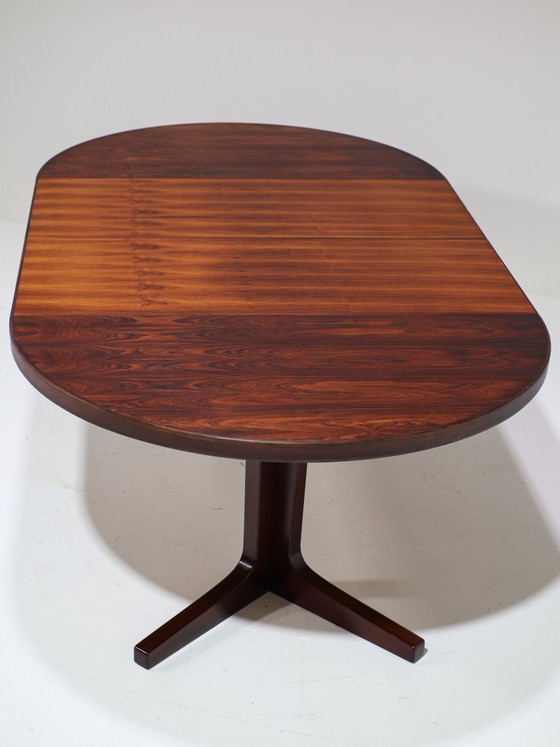 Image 1 of Uitschuifbare eettafel palissander Deens 1960s