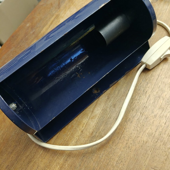 IKEA LOD V413 wall lamp dark blue – Swedish design, 70s/80s – working – Wall lights, Metal (photo 8 of 10)