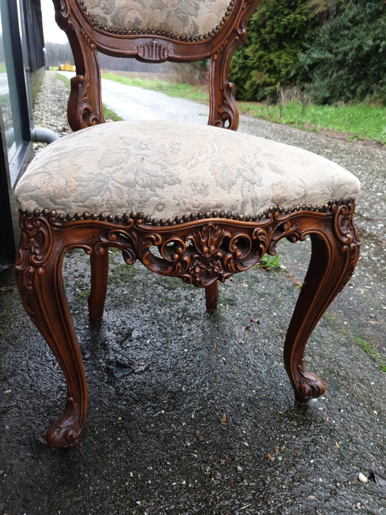 Image 1 of 4 baroque dining chairs