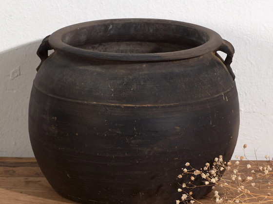 Kleines antikes Keramikgefäß (ca. 1900) #5 – Vasen, Ceramic, Rustic (photo 2 of 36)