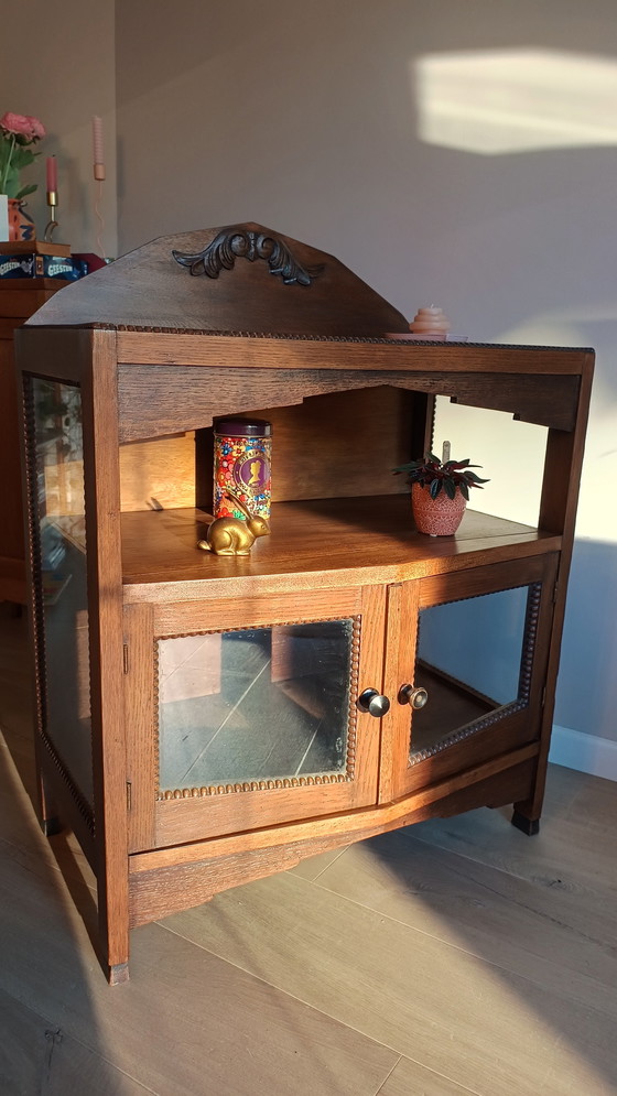 Image 1 of Bellissima vetrina Art Déco della scuola di Amsterdam