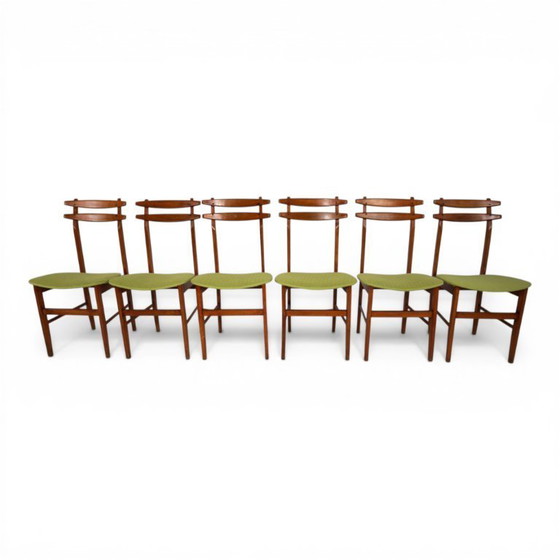 Image 1 of Ensemble de 6 chaises de salle à manger par Amma Torino, 1960