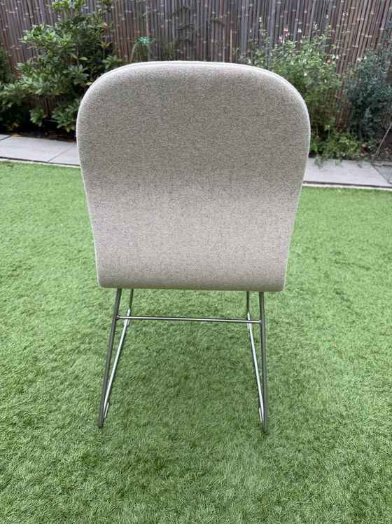 Cappellini Hi Pad Chairs – Jasper Morrison – Set of 2 – Dining chairs, Textile (photo 5 of 6)