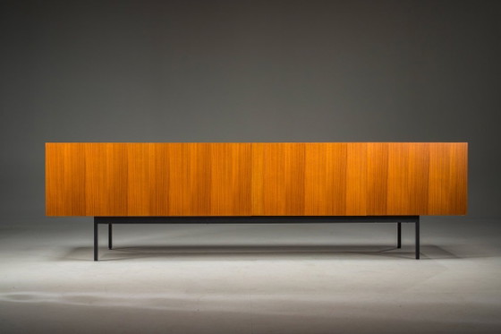 Image 1 of Vintage teakhouten dressoir model B40 van Dieter Waeckerlin voor Behr, jaren 60.