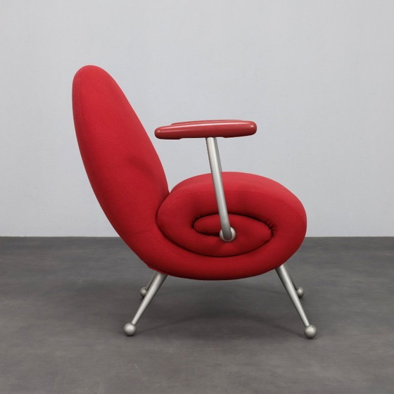Image 1 of Chiocciola Lounge Chair von Roberto Semprini für Arredaesse, 1994
