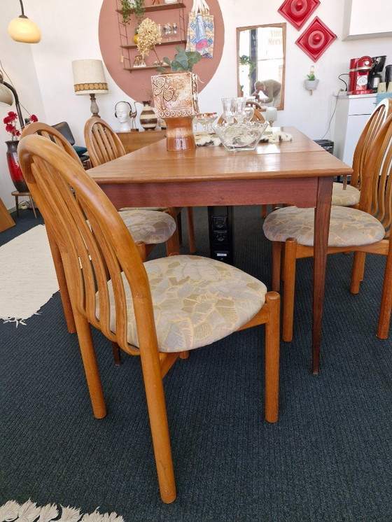 Image 1 of Sillas de comedor de diseño danés Koefoed (6)