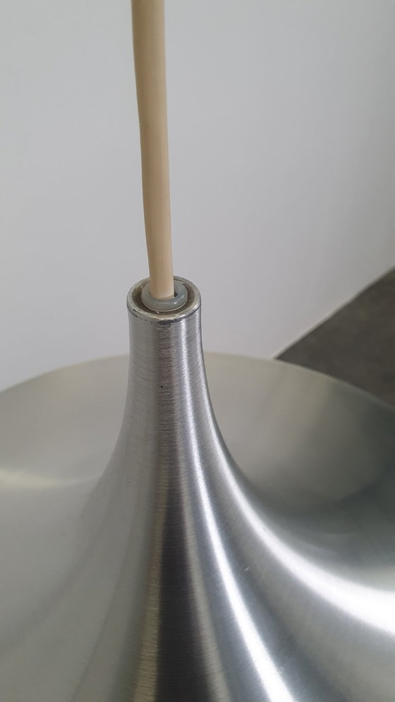 Image 1 of 2x Witch hat trumpet lamp vintage design 50s 60s