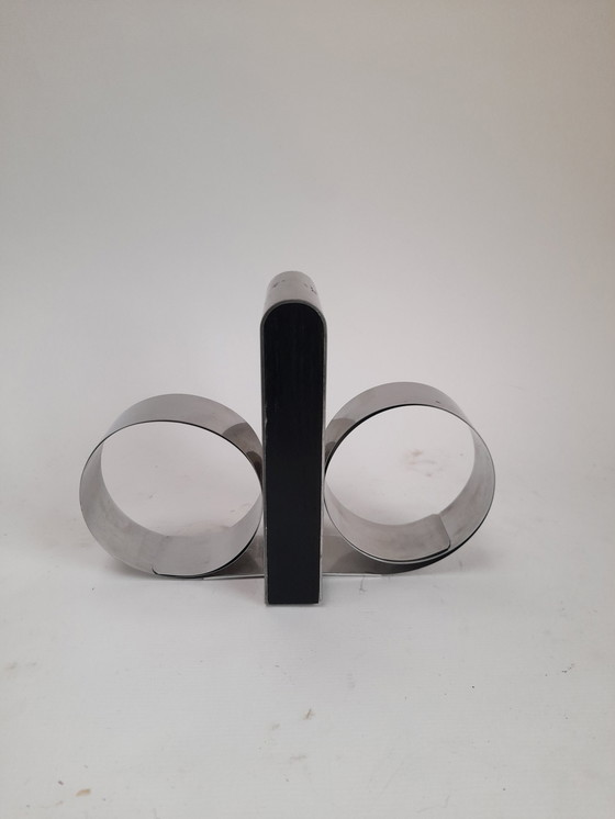 Image 1 of Andreas Mikkelsen extendable bookend for Georg Jensen