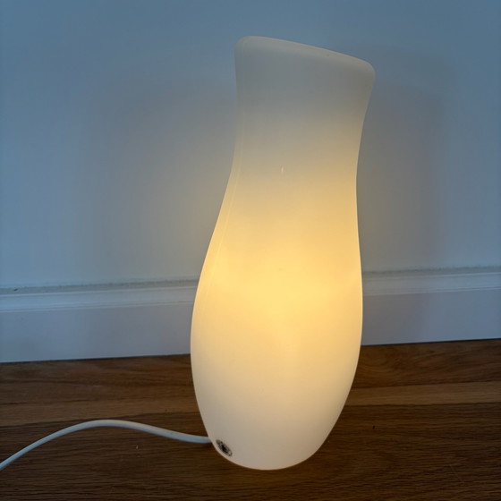 IKEA Mylonit Table lamp white opal glass, organic shape (photo 4 of 7)