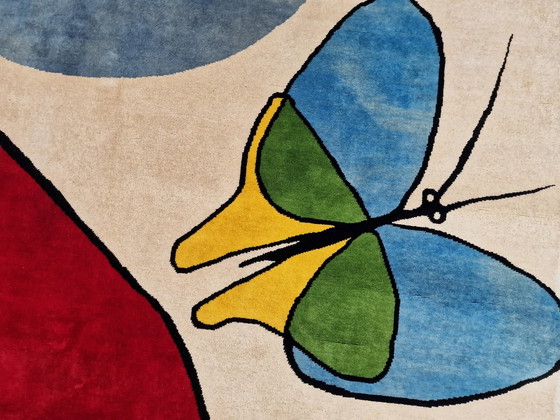 Image 1 of Alexandre Calder Style Modern Artist Carpet, 3 x 2 M, Wool, Hand-Knotted High Quality