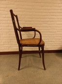 Thonet-Sessel mit Armlehnen