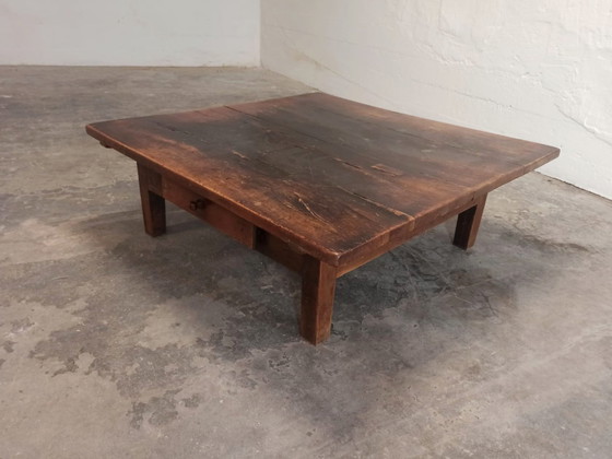 Image 1 of Tavolino da caffè antico rustico