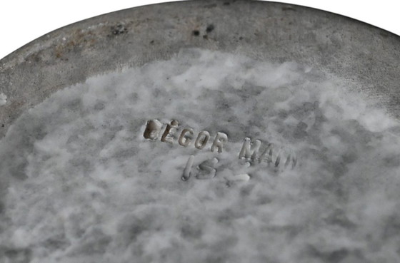 Image 1 of Vaso Vallauris, anni '50 – Decoro preistorico "Lascaux" – Decorazione dipinta a mano – H. 26,5 cm