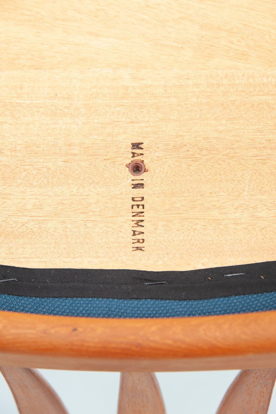 Image 1 of 8x sillas de teca "Eva" de Niels Koefoed para Koefoed Hornslet (años 60)
