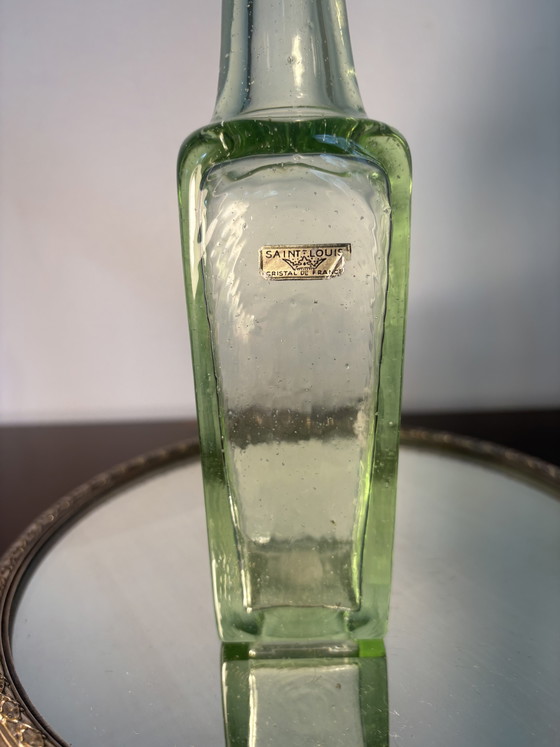 Vase Saint Louis Reproduction of Antique Glass for Louvre – Glass & Decanter, Crystal (photo 5 of 15)