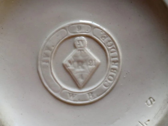 Antike viktorianische Kanne (ca. 1860) – William Brownfield, Tafelgeschirr, Keramik, Metall (photo 4 of 5)