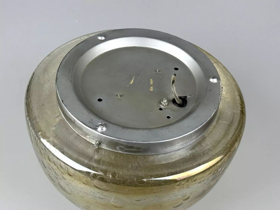 Image 1 of 60s 70s plafondlamp Plafoniere Flush Mount Böhmer Leuchten Duitsland Glas