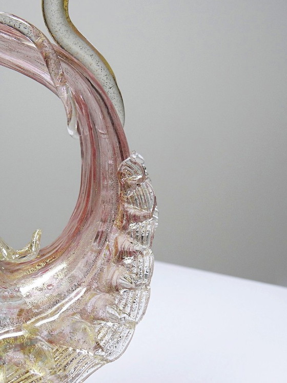 Dolfijn Aiguière van Antonio Salviati in Murano glas, 19e eeuw – Glaskunst (photo 11 of 15)