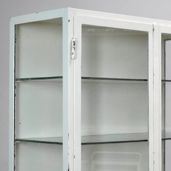 Image 1 of Iron medical cabinet, 1930s