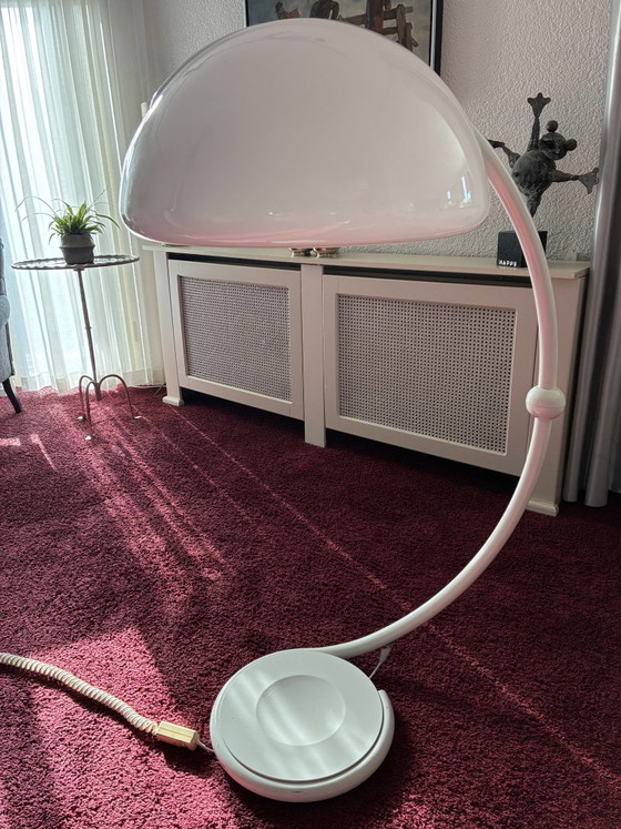 Martinelli Design Stehleuchte, Martinelli Luce, Stehleuchten, Metall, Kunststoff, Weiß (Foto 5 von 5)