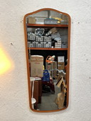 Miroir Vintage Rectangulaire, Teck, Suède Années 1960